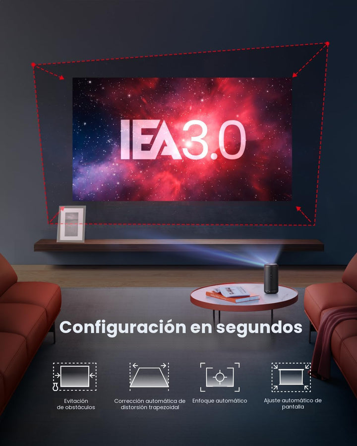 NEBULA Capsule 3 GTV Mini proyector portátil, licencia oficial de N...