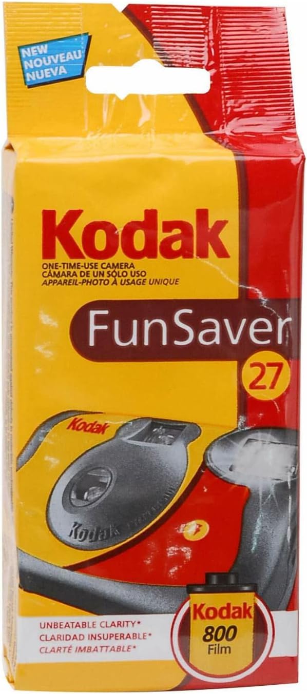 Kodak Funsaver - Cámara de película de uso único (paquete de 2)