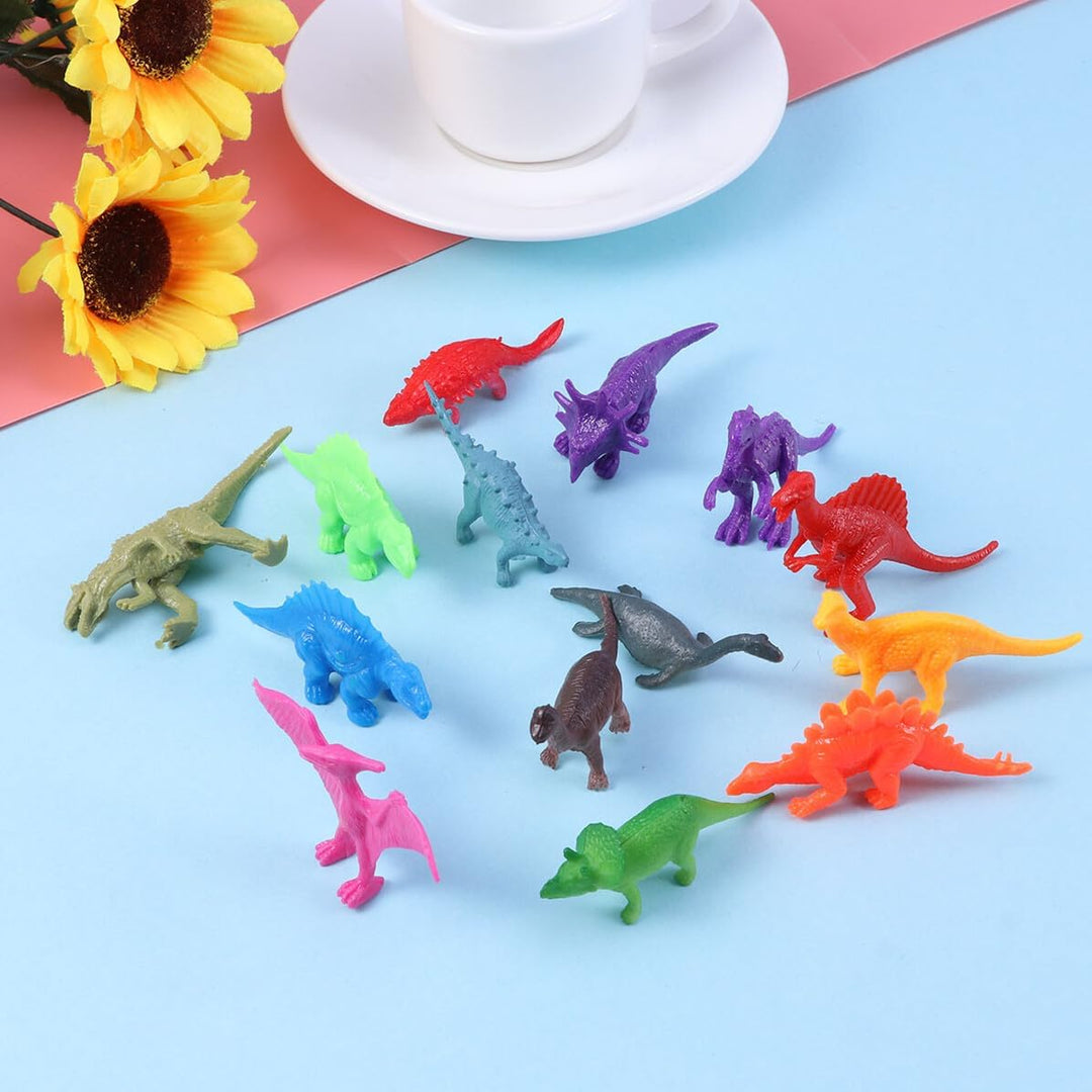 CIYODO 100 piezas Mini modelo de dinosaurio de plástico