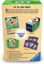 Ravensburger Disney Lorcana TCG: Scrooge McDuck - Tarjeta promocional de papel de aluminio brillante, 5 paquetes de refuerzo surtidos, caja de almacenamiento y divisores, juego de cartas coleccionables de Disney, a partir de 8 años