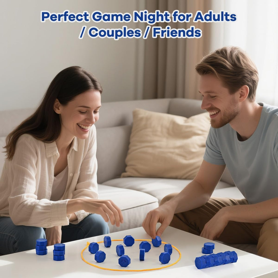 Juego de imán con cuerda juego de ajedrez magnético para