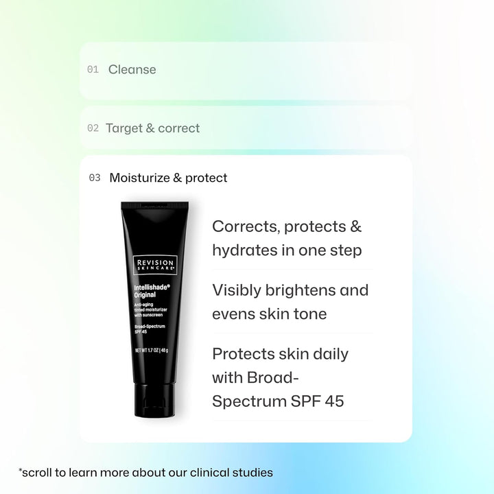 Revision Skincare Intellishade® Original SPF 45, Anti-Aging Tinted...