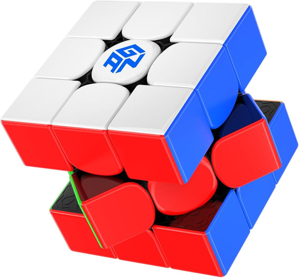 GAN 15 nuevos cubos magnéticos negros de 3 x 3 velocidades para Cubers