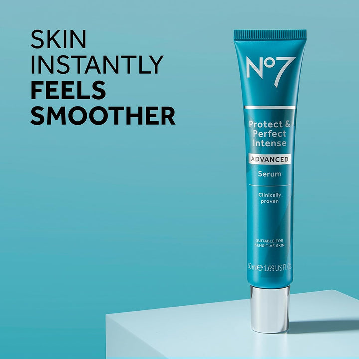 No7 Protect &amp; Perfect - Suero avanzado intenso, complejo de pro...