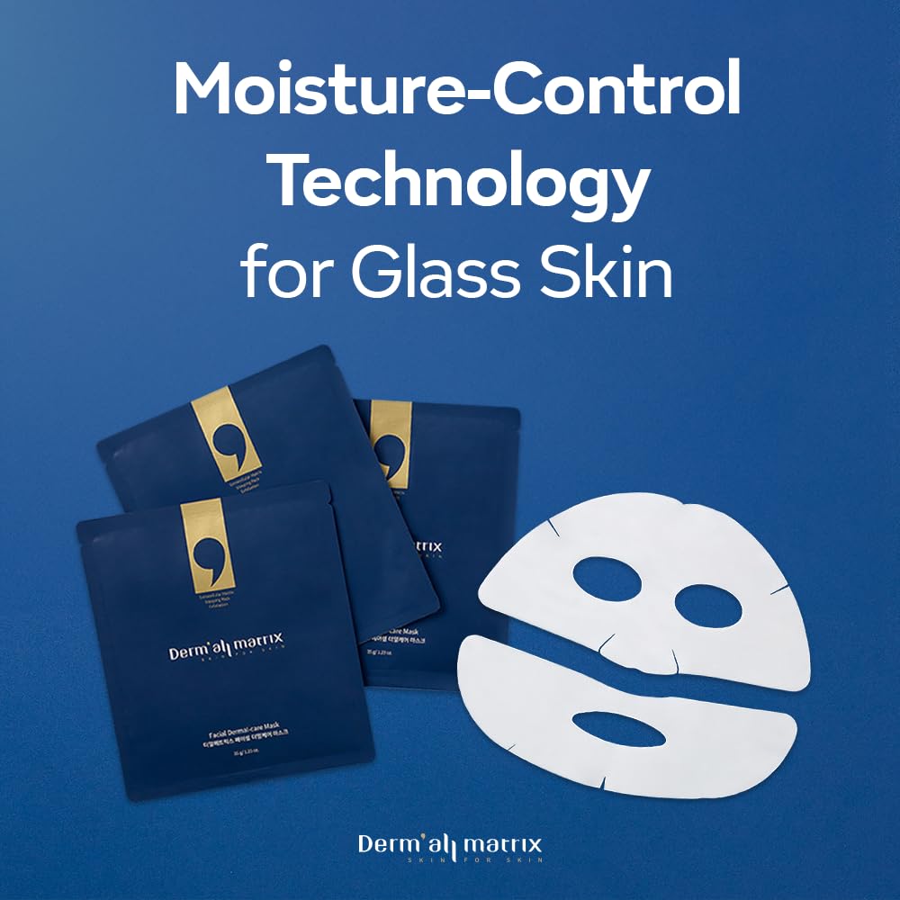 DERM·ALL MATRIX ] Cuidado cutáneo facial diario (1.23 oz\/hoja) Paq...