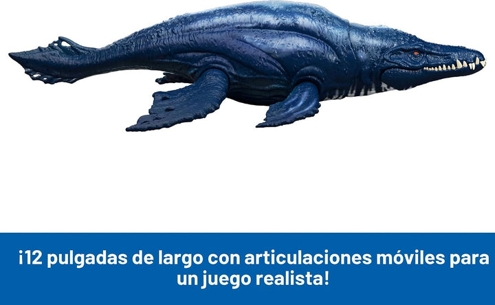 Mattel Figura de acción de dinosaurio Jurassic World Wild Roar Brac...