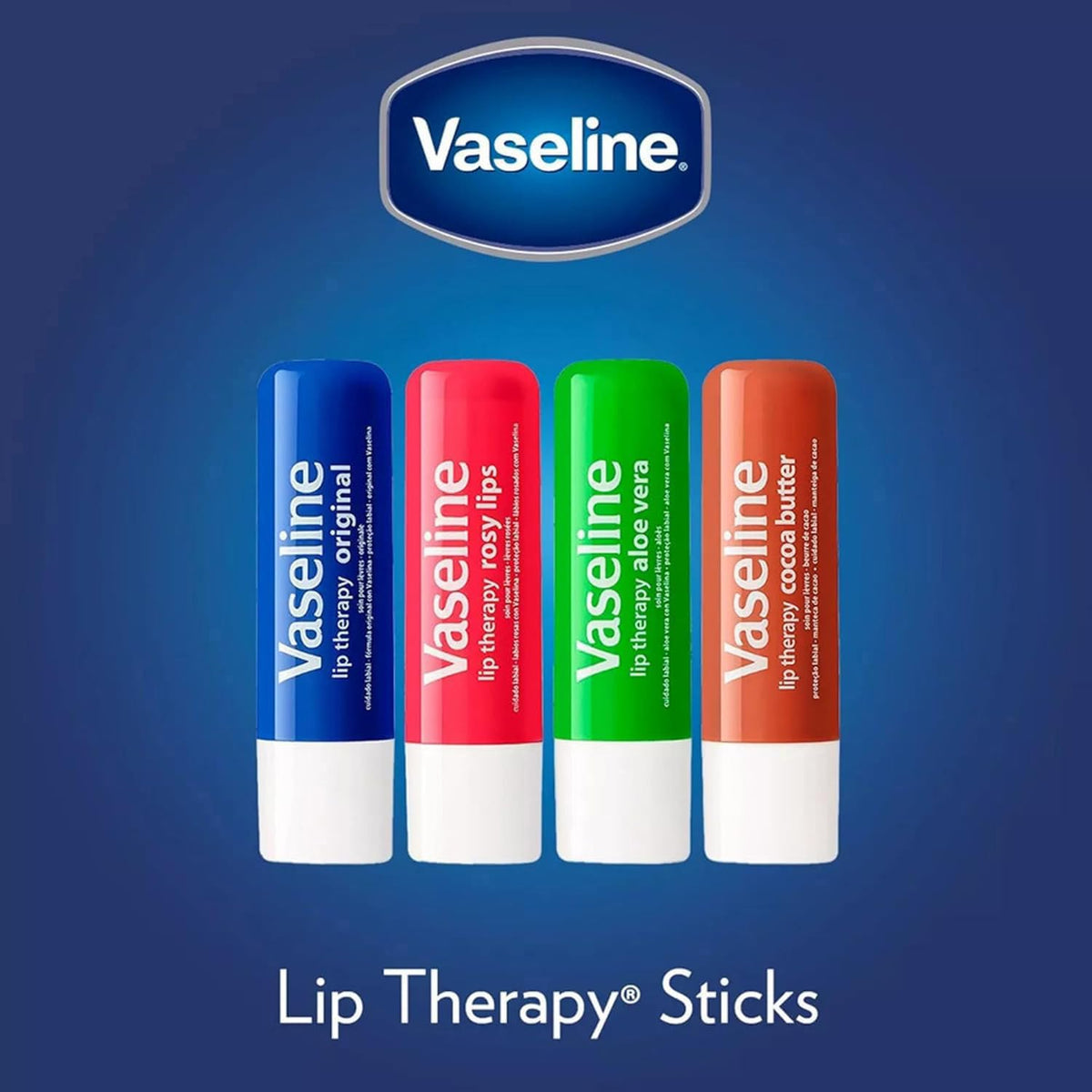 Vaselina para labios con fórmula avanzada Vaseline; protector de pi...