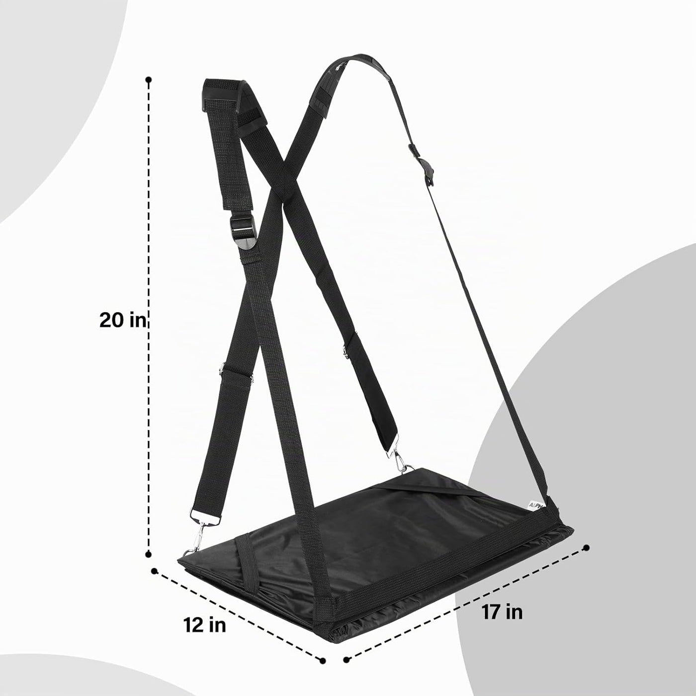 ALPHABET WONDERS Arnés para laptop \u2013 Soporte portátil para por...