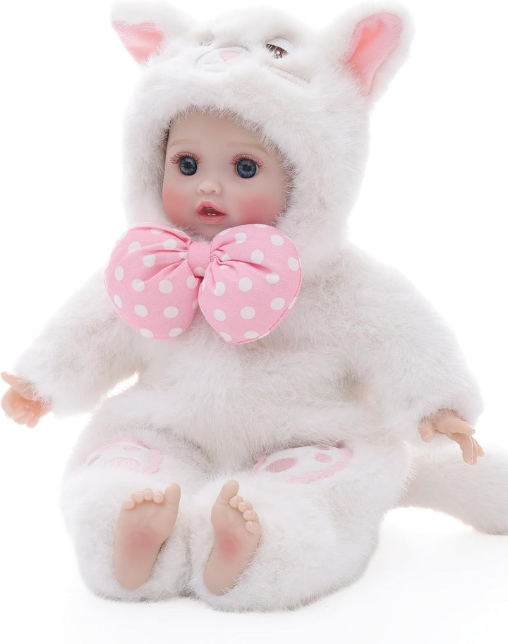 Cloveray Baby Dolls, 15 Inch Realistic Soft Body Baby Doll Real Lif...