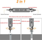 Regalos para hombres juego de extractor de tornillos