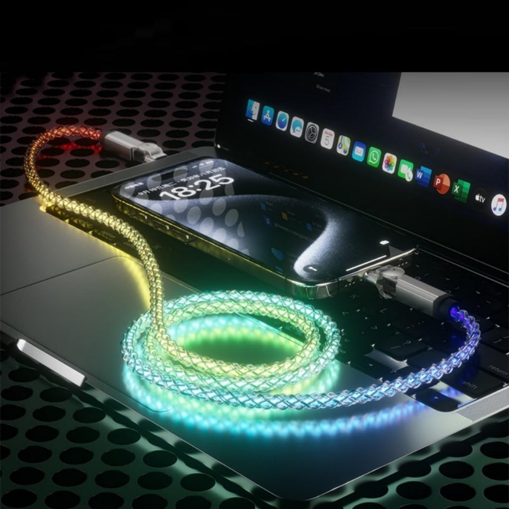 Paquete de 2 cables de iluminación USB-C, cable USB C a USB C de 6.6 pies