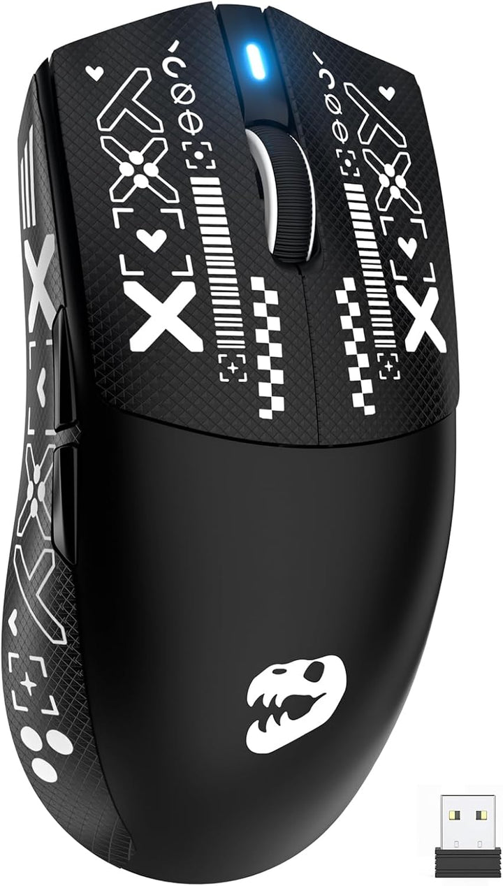 J-Tech Digital Mouse inalámbrico para juegos, diseño, trabajo, 1.66...