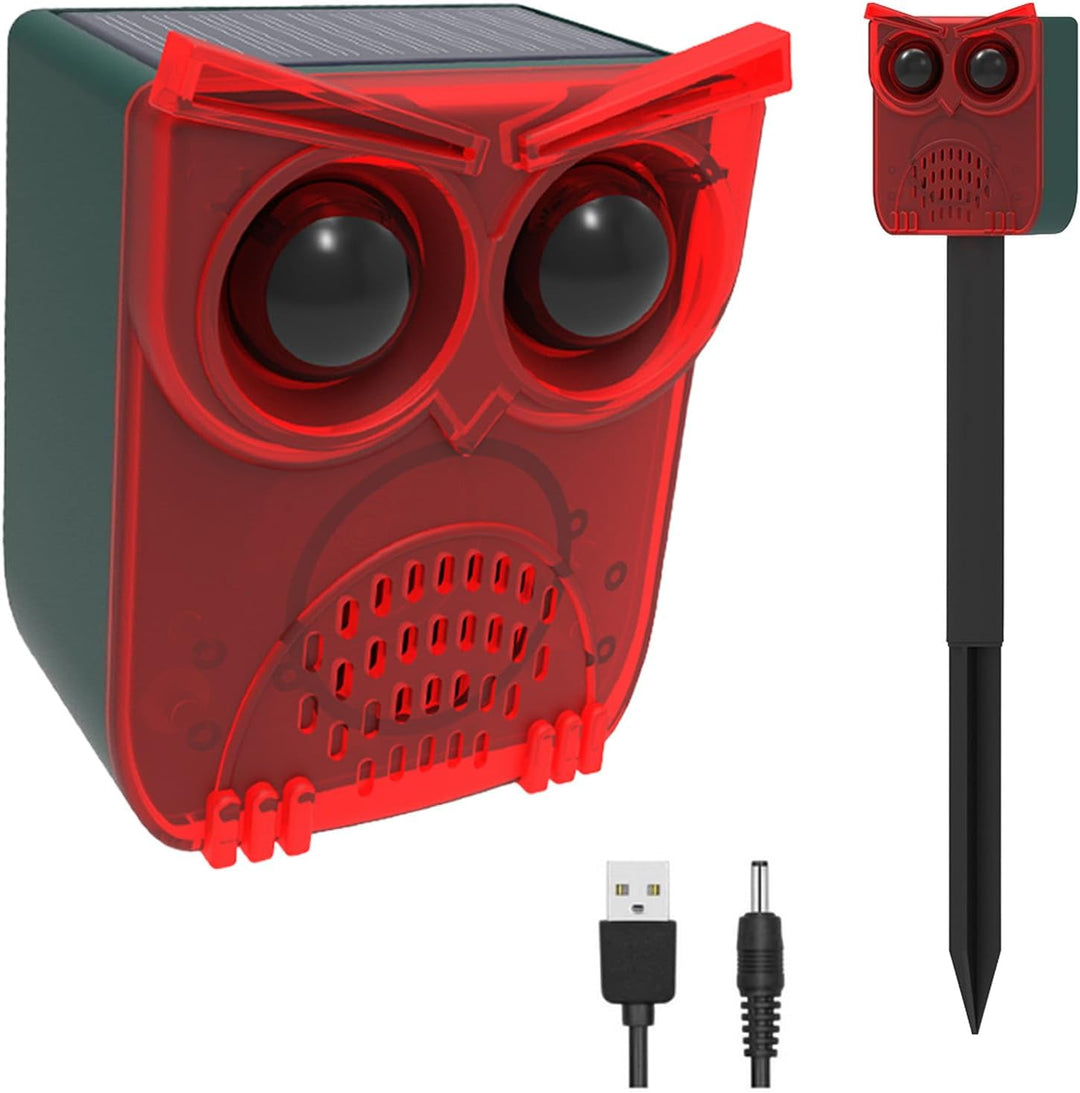 HULPPRE Alarma solar con sensor de movimiento para