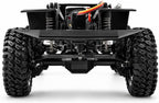 TRX4M Kit de chasis de nailon con caja de cambios de 2 velocidades, distancia entre ejes de 6.102 in premontada 1/18 RC marco sobre orugas para TRX4M Bronco Defender JJRC C8809 C8801