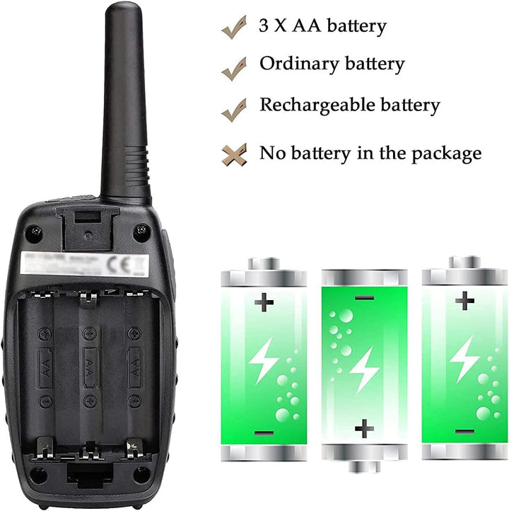 Retevis RT628 Walkie Talkies para niños, Walky Talky, bloqueo de te...