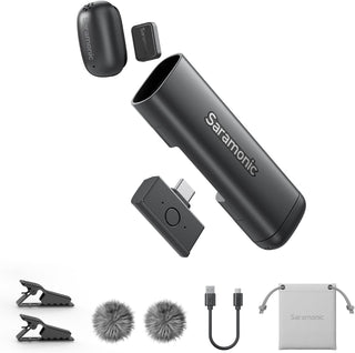 Saramonic Mini micrófono inalámbrico Air SE para iPhone 17\/16\/15...