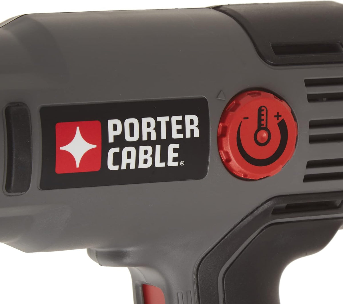 PORTER-CABLE Pistola de calor, 1500 vatios, ajustes de temperatura duales, con cable (PC1500HG)