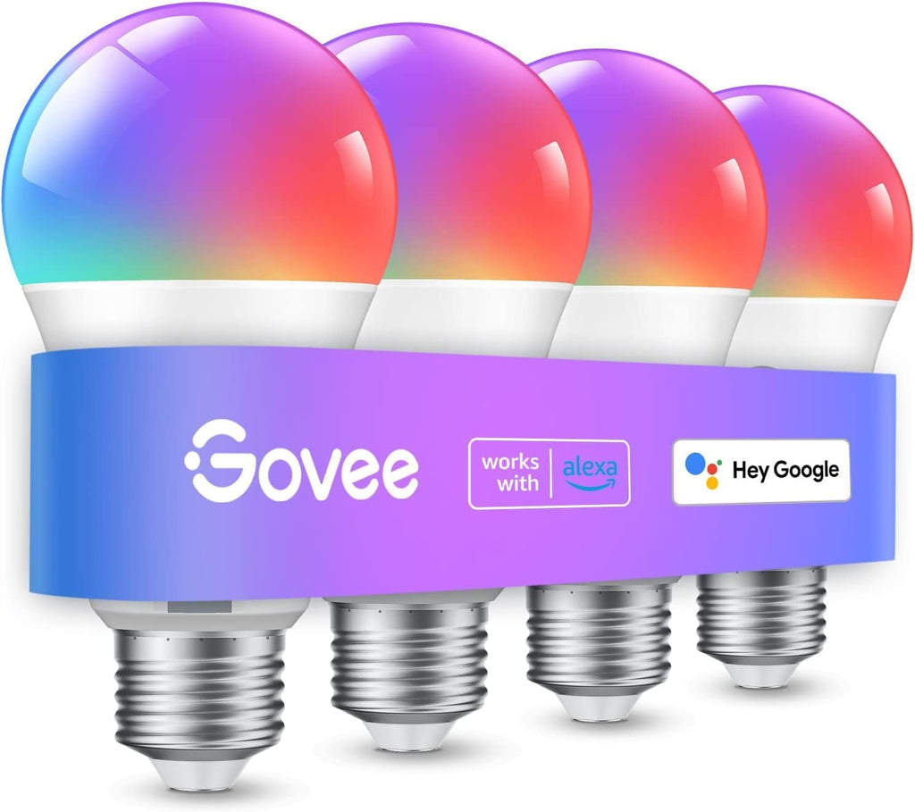 Govee Paquete de bombillas inteligentes, proyector de luz de estrella con efectos de ondas oceánicas