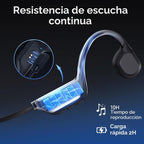 Auriculares de conducción ósea Bluetooth 6.0, impermeable IP67