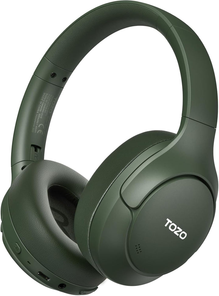 TOZO Auriculares híbridos HT3 con cancelación de ruido, batería de...
