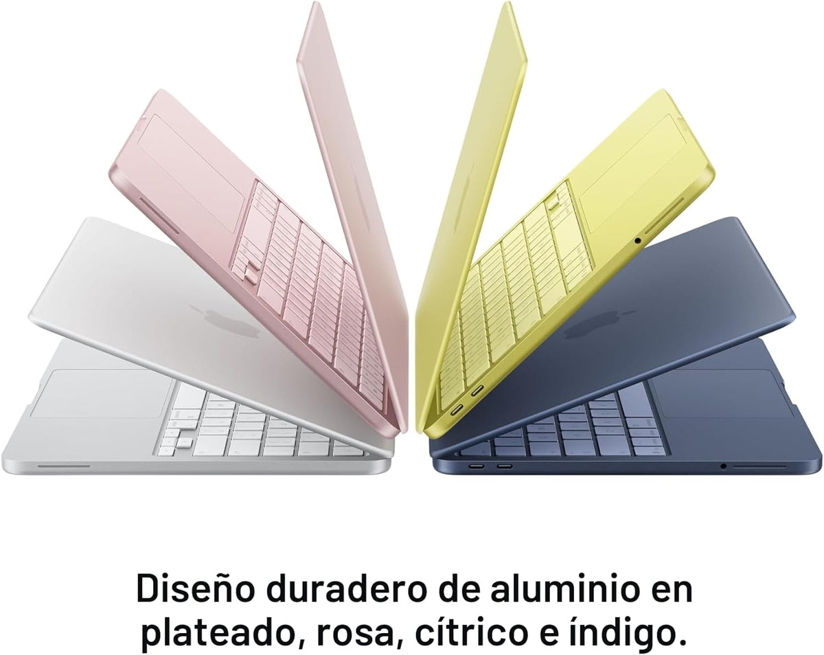 Apple Laptop MacBook Neo 2026 de 13 pulgadas con chip A18 Pro: dise...