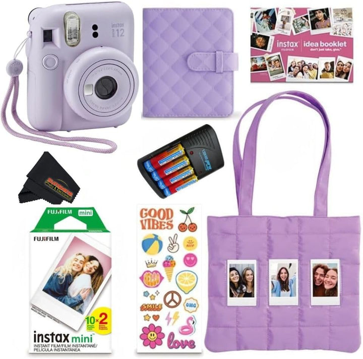 FUJIFILM INSTAX Mini 12 Holiday Bundle 2025 | con película extra In...