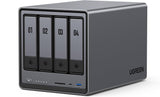 UGREEN NAS DXP4800 NAS de escritorio de 4 bahías, CPU Intel N100 de...