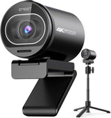 EMEET Cámara web S600 4K con trípode para transmisión, sensor Sony...