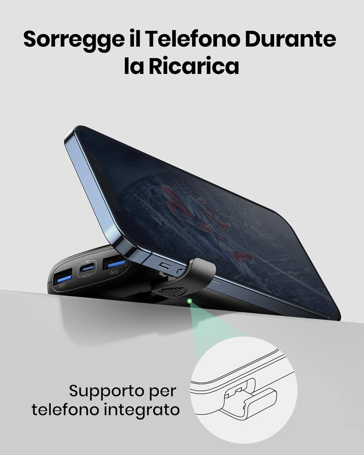 INIU Cargador portátil, la batería externa de 10000 mAh más pequeña...