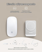 Anker MagGo 3-en-1 compatible con MagSafe Qi2 15W Estación de carga plegable
