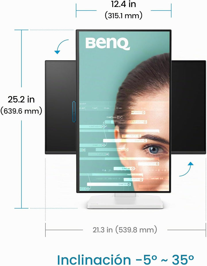 BenQ GW2490TC Montador de computadora IPS de 23.8 pulgadas, 1080P F...