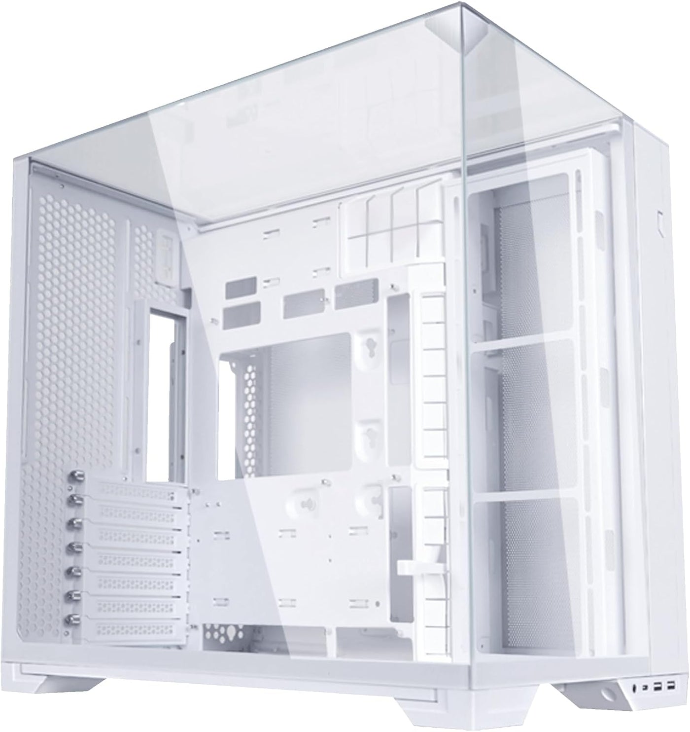 Lian Li O11Vision - Carcasa de computadora de torre media ATX de vi...