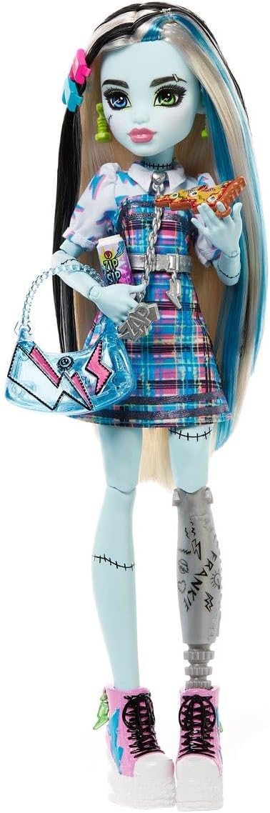 Monster High Muñeca Frankie's Day Out, MTHKY73, rosa