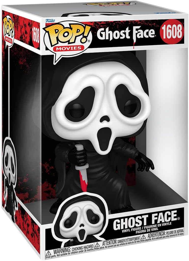 Funko POP! Jumbo: Ghostface - Ghostface - Figura de vinilo coleccio...