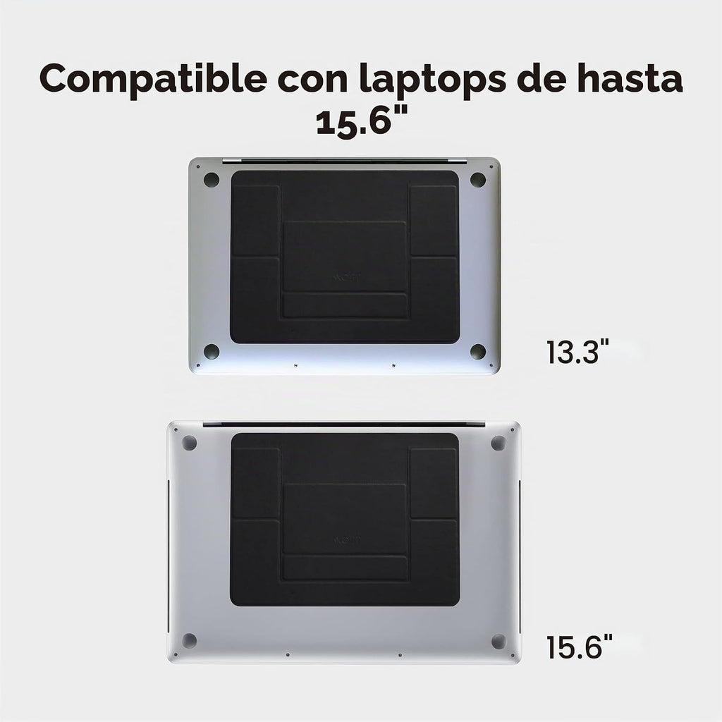 MOFT Adhesive Laptop Stand, Foldable &Portable Laptop Riser para Mobile Work