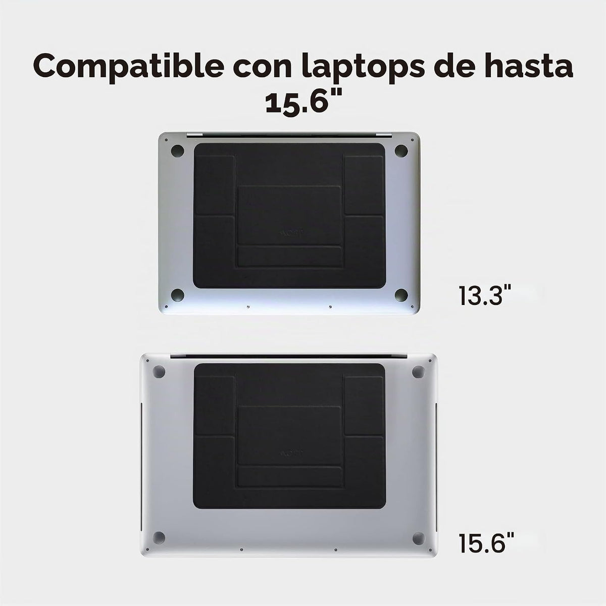 MOFT Adhesive Laptop Stand, Foldable &Portable Laptop Riser para Mobile Work