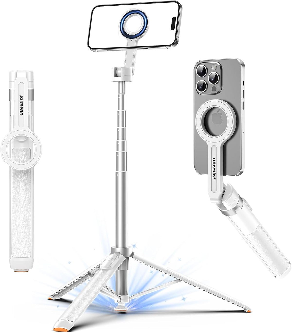 UBeesize Trípode de teléfono MagSafe Selfie Stick de 70 "de apertura