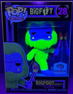Funko 69592 Pop! Myths - Bigfoot con malvavisco HQ Blacklight Edición limitada exclusiva #28