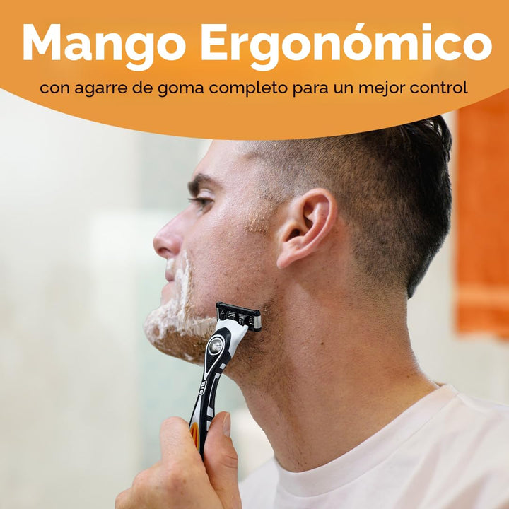 BIC Flex 5 Recargable para hombre de 5 cuchillas Recambios de maqui...