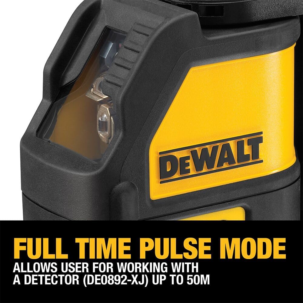 DeWalt DW088K Láser de línea cruzada con autonivelación