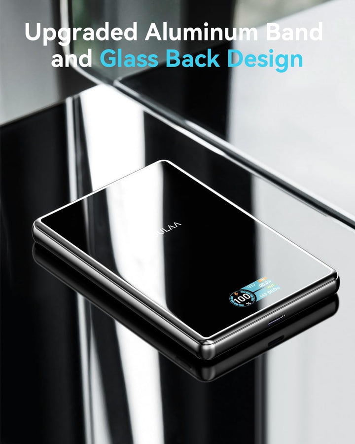 Kuulaa Cargador portátil MagSafe de 10000 mAh, banco de energía mag...