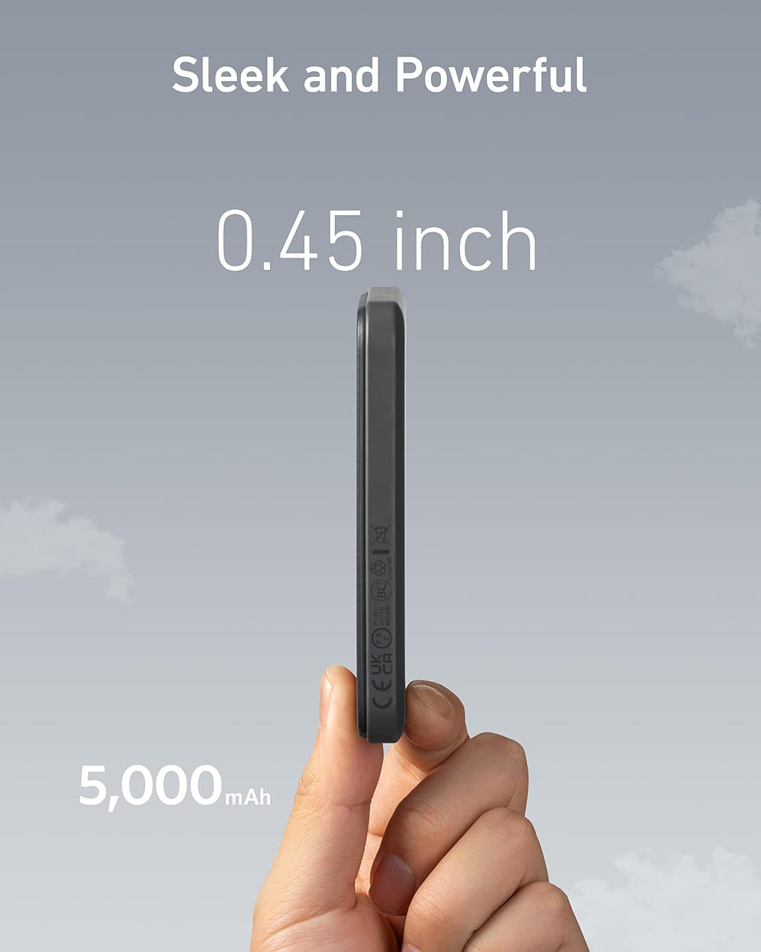 Anker Cargador portátil magnético 621 (MagGo), banco de energía ina...