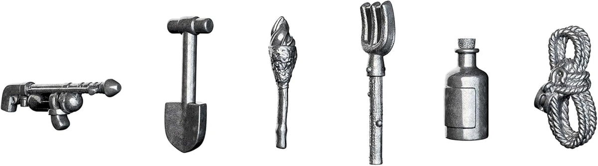 CLUE: Juego de mesa Universal Monsters, explora, deduce y resuelve el misterio
