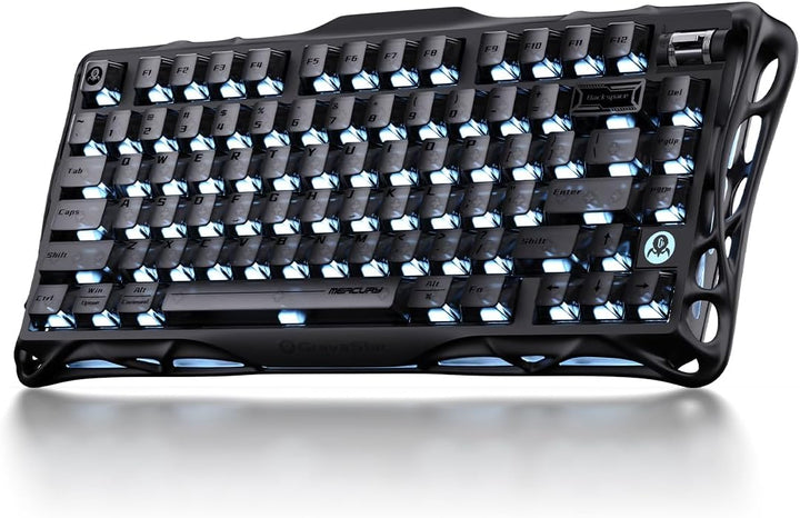 GravaStar Teclado mecánico inalámbrico Mercury K1 75%, teclado para...
