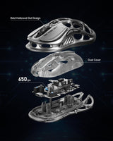 GravaStar Mouse inalámbrico para juegos Mercury M1 Pro - Sensor PAW...