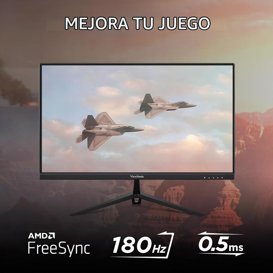 ViewSonic VX2428A - Monitor para juegos de 24 pulgadas 1080p, panta...
