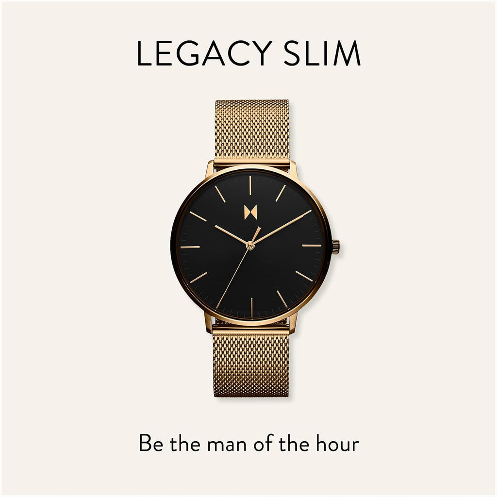 MVMT Legacy Slim Reloj para Hombre – Minimalista - Resistente al Agua - Regalo Elegante para Él