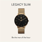 MVMT Legacy Slim Reloj para Hombre – Minimalista - Resistente al Agua - Regalo Elegante para Él