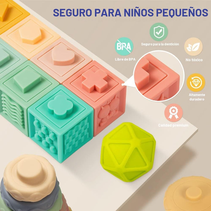 Jyusmile Juguetes para bebés de 6 a 12 meses juguete
