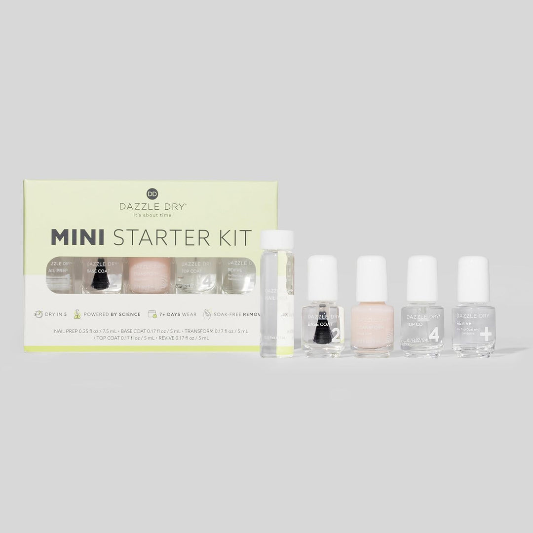 Dazzle Dry Mini kit completo de iniciación | Paso 1 - Preparación d...